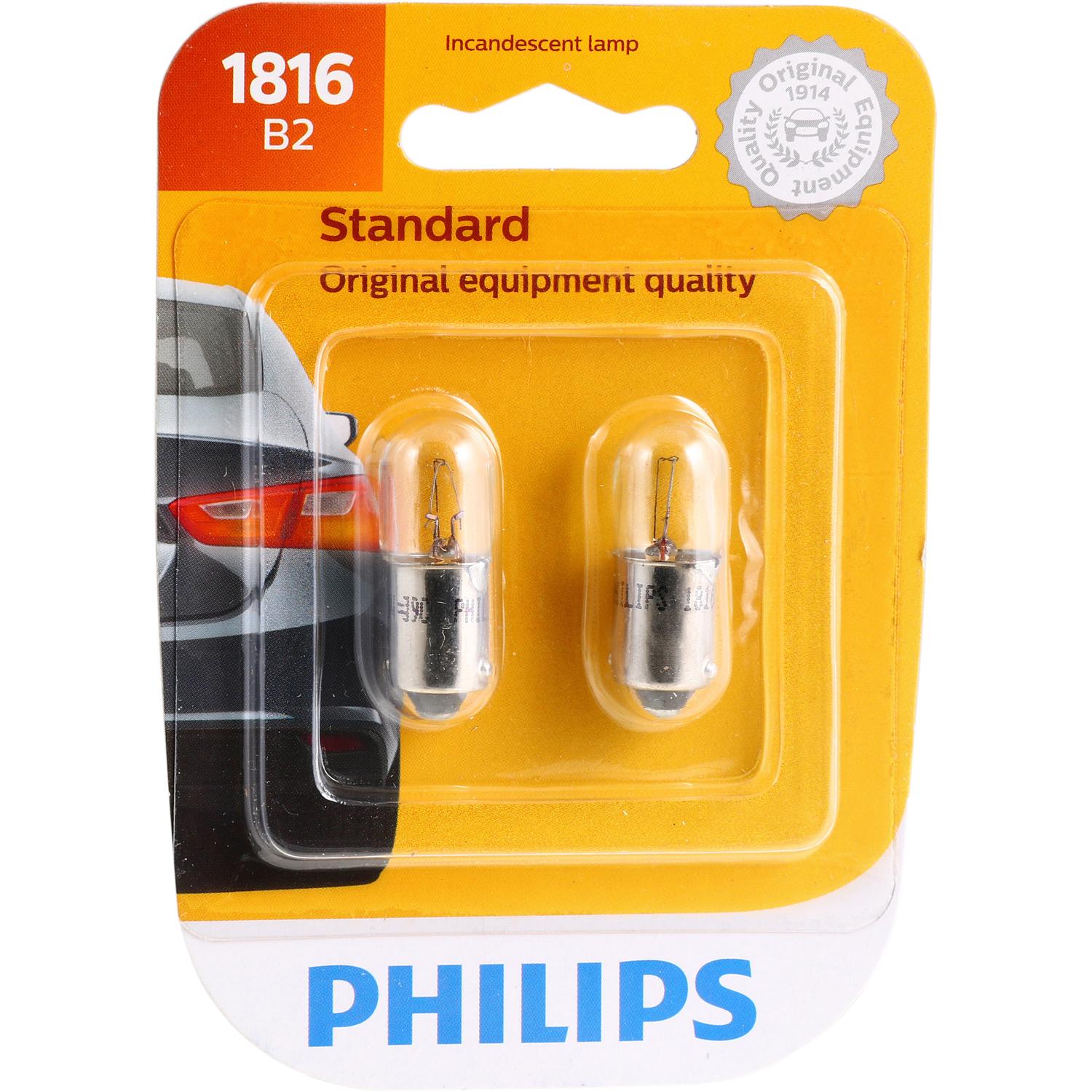 Philips 1816B2 - Instrument Panel Light Bulb Philips 1816B2 Ash Tray Light Bulb product image 7 of 10