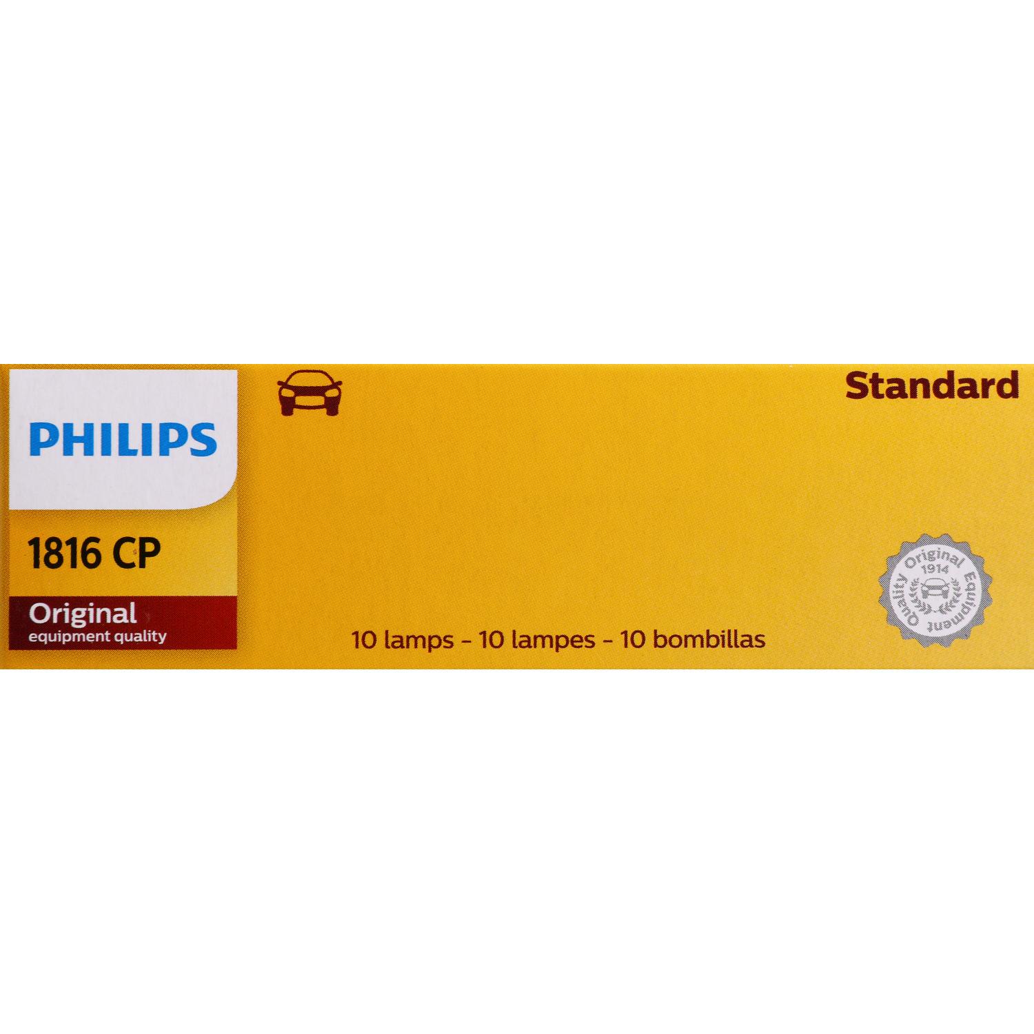 Philips 1816CP - Instrument Panel Light Bulb Philips 1816CP Ash Tray Light Bulb product image 7 of 10