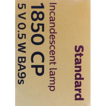 Philips 1850CP - Instrument Panel Light Bulb Philips 1850CP Instrument Panel Light Bulb product image 9 of 11