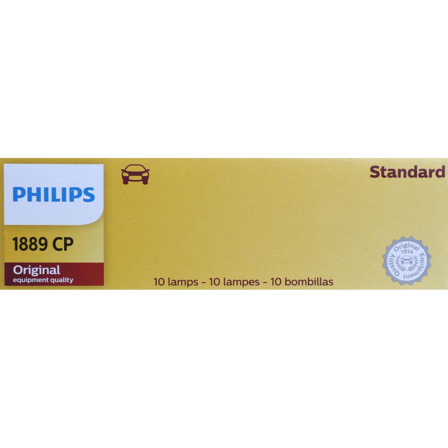 Philips 1889CP - Map Light Bulb Philips 1889CP Courtesy Light Bulb product image 8 of 11