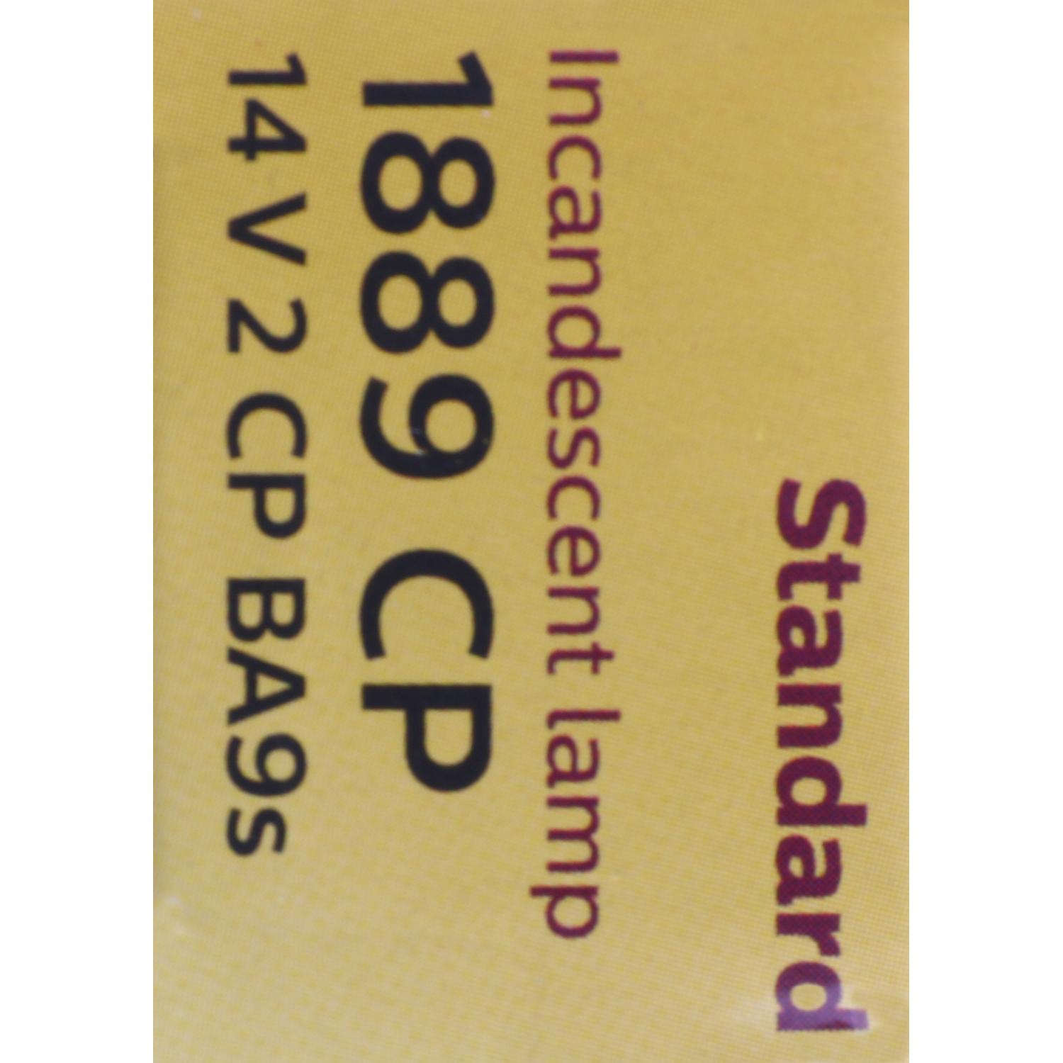 Philips 1889CP - Map Light Bulb Philips 1889CP Courtesy Light Bulb product image 9 of 11