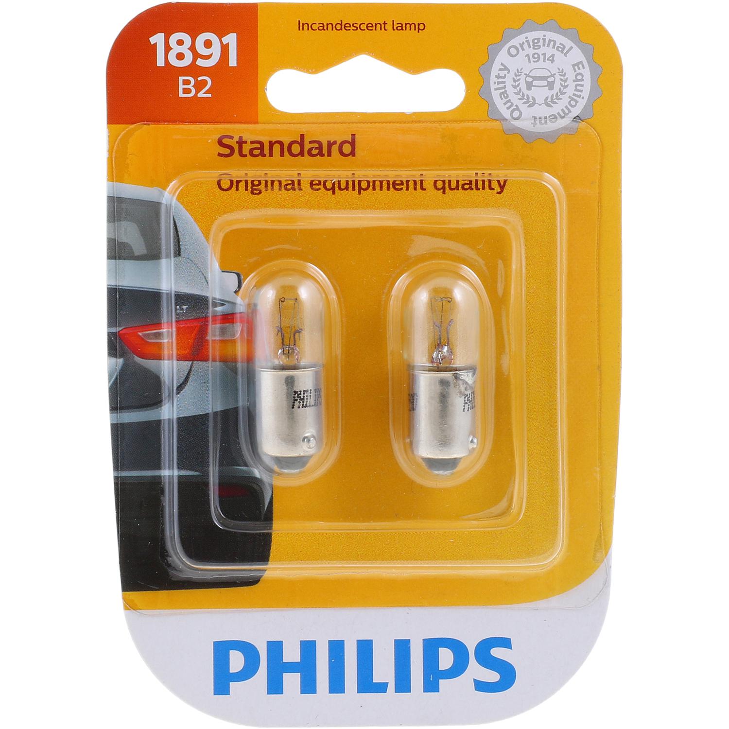 Philips 1891B2 - Instrument Panel Light Bulb Philips 1891B2 Ash Tray Light Bulb product image 7 of 10