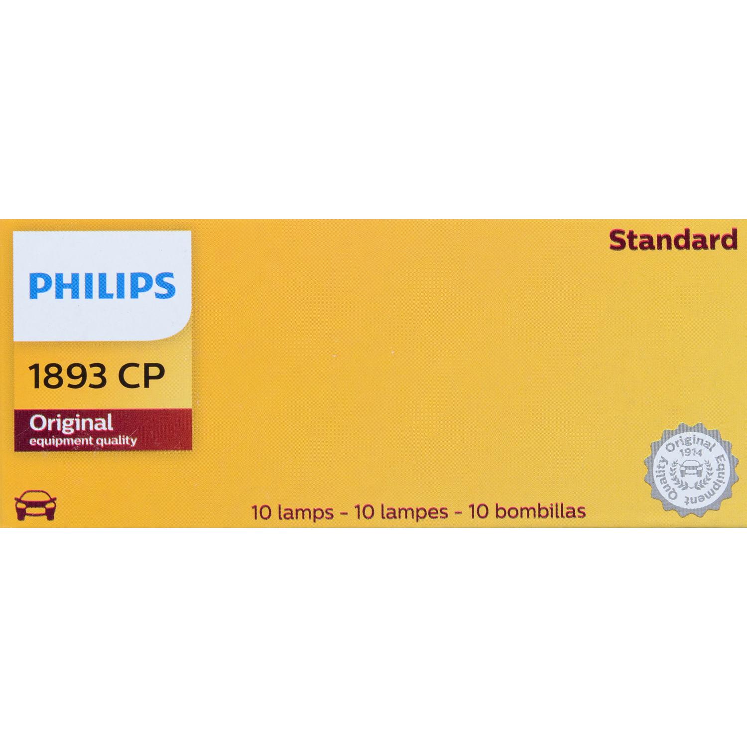 Philips 1893CP - Instrument Panel Light Bulb Philips 1893CP Ash Tray Light Bulb product image 7 of 10