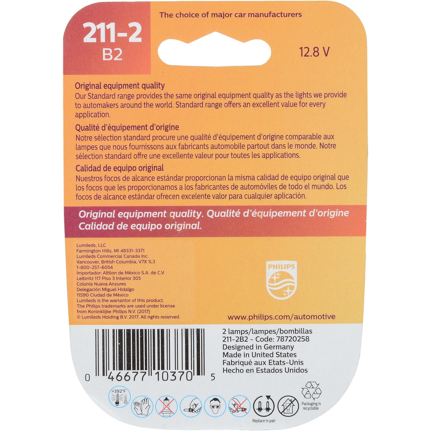 Philips 2112B2 - Center High Mount Stop Light Bulb Philips 2112B2 Center High Mount Stop Light Bulb product image 6 of 10