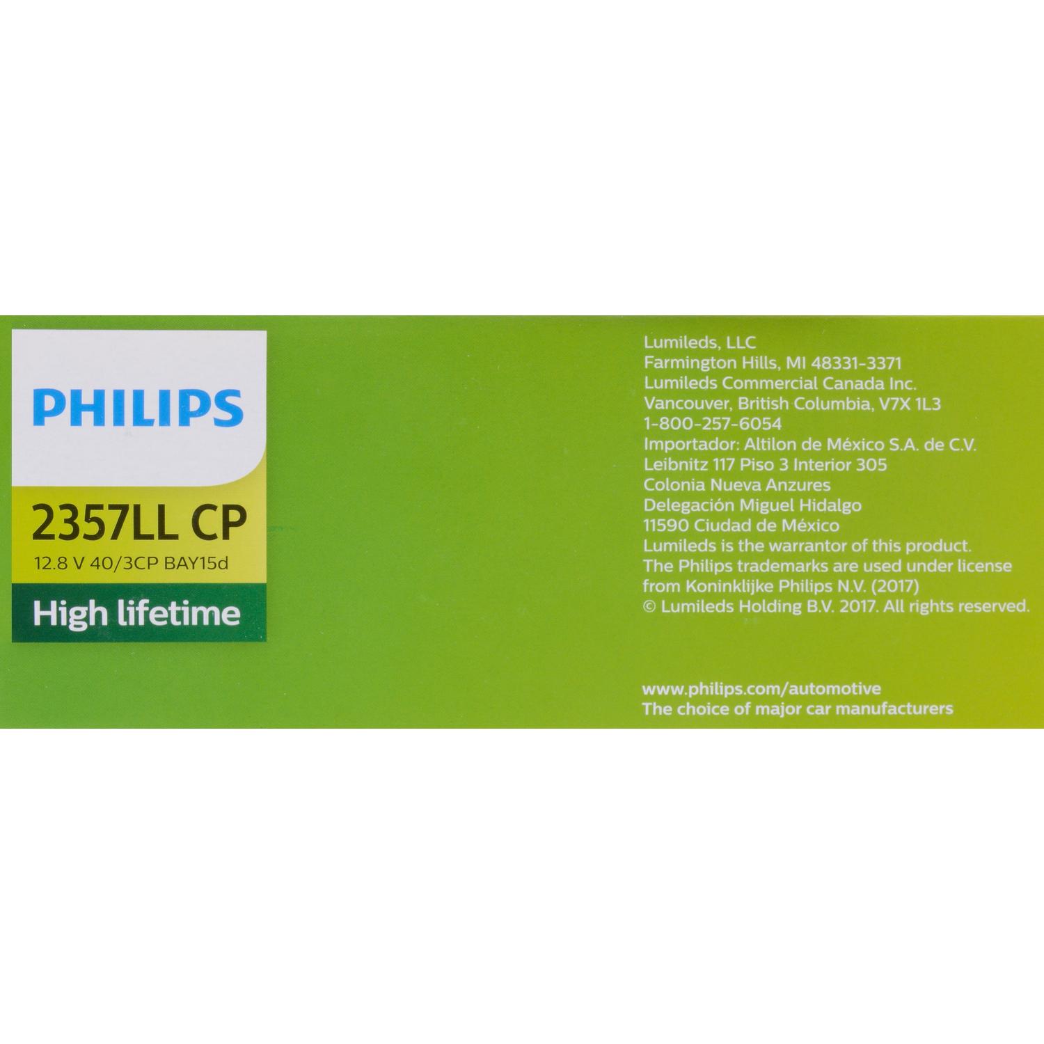 Philips 2357LLCP Brake Light Bulb product image 6 of 10
