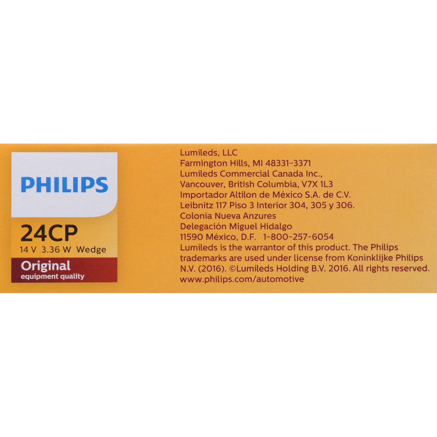 Philips 24CP - Multi Purpose Light Bulb Philips 24CP Courtesy Light Bulb product image 5 of 9