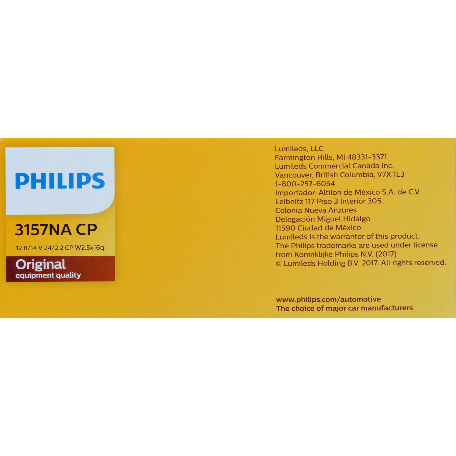 Philips 3157NACP - Turn Signal Light Bulb Philips 3157NACP Brake Light Bulb product image 6 of 10