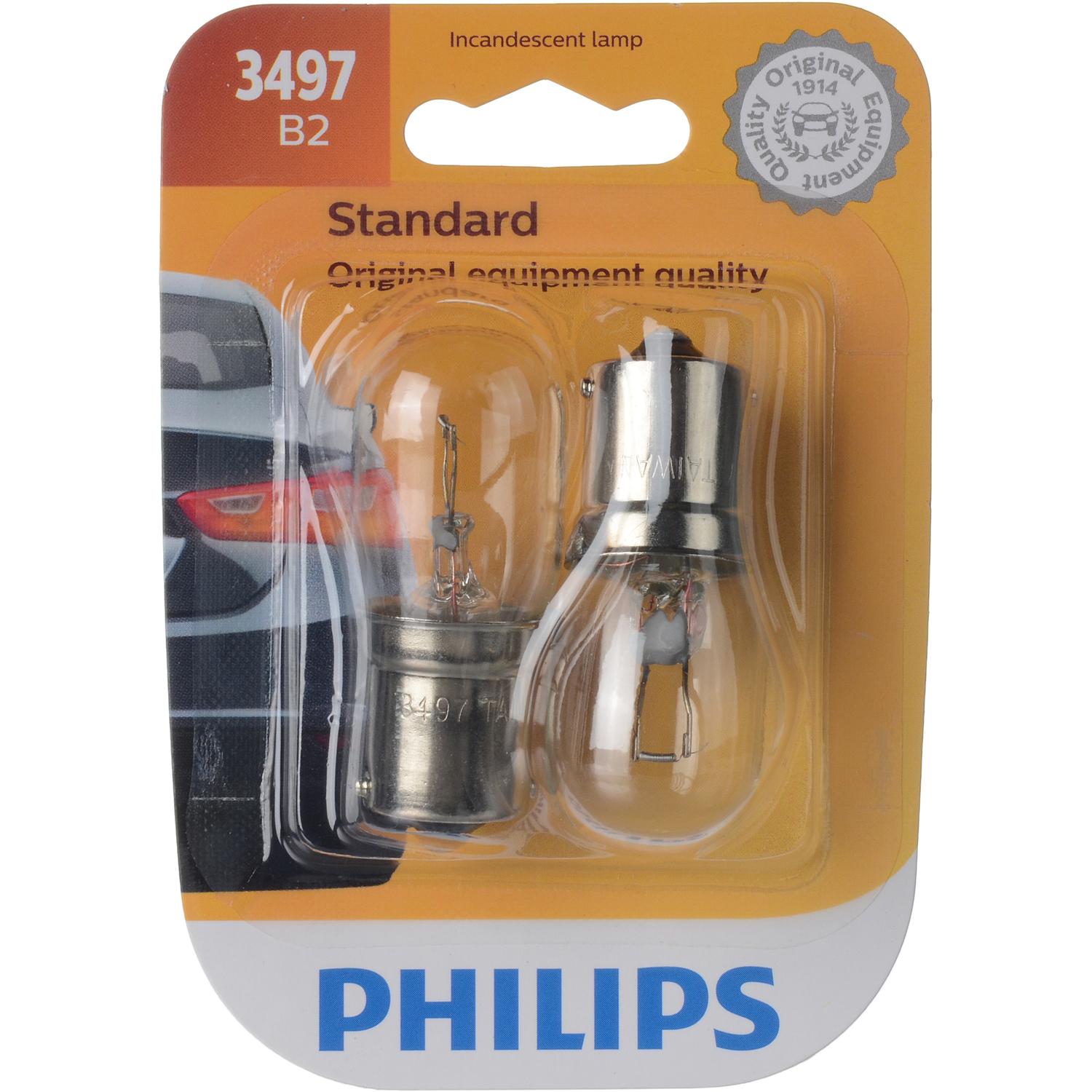 Philips 3497B2 - Center High Mount Stop Light Bulb Philips 3497B2 Back Up Light Bulb product image 7 of 10