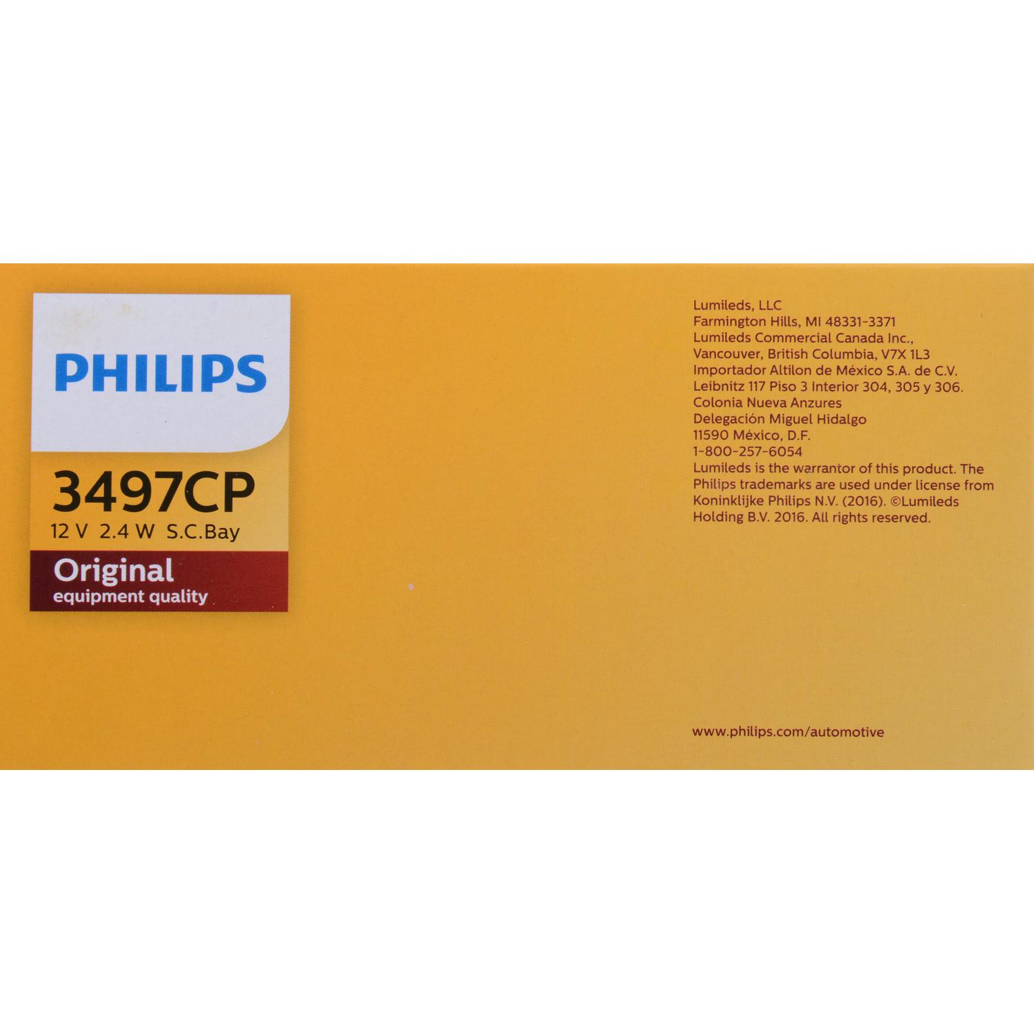 Philips 3497CP Back Up Light Bulb product image 5 of 9