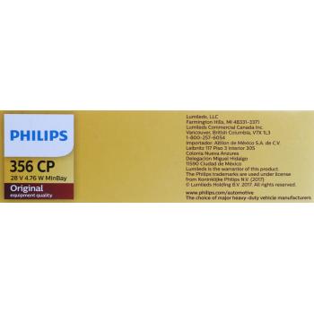 Philips 356CP Instrument Panel Light Bulb product image 7 of 11