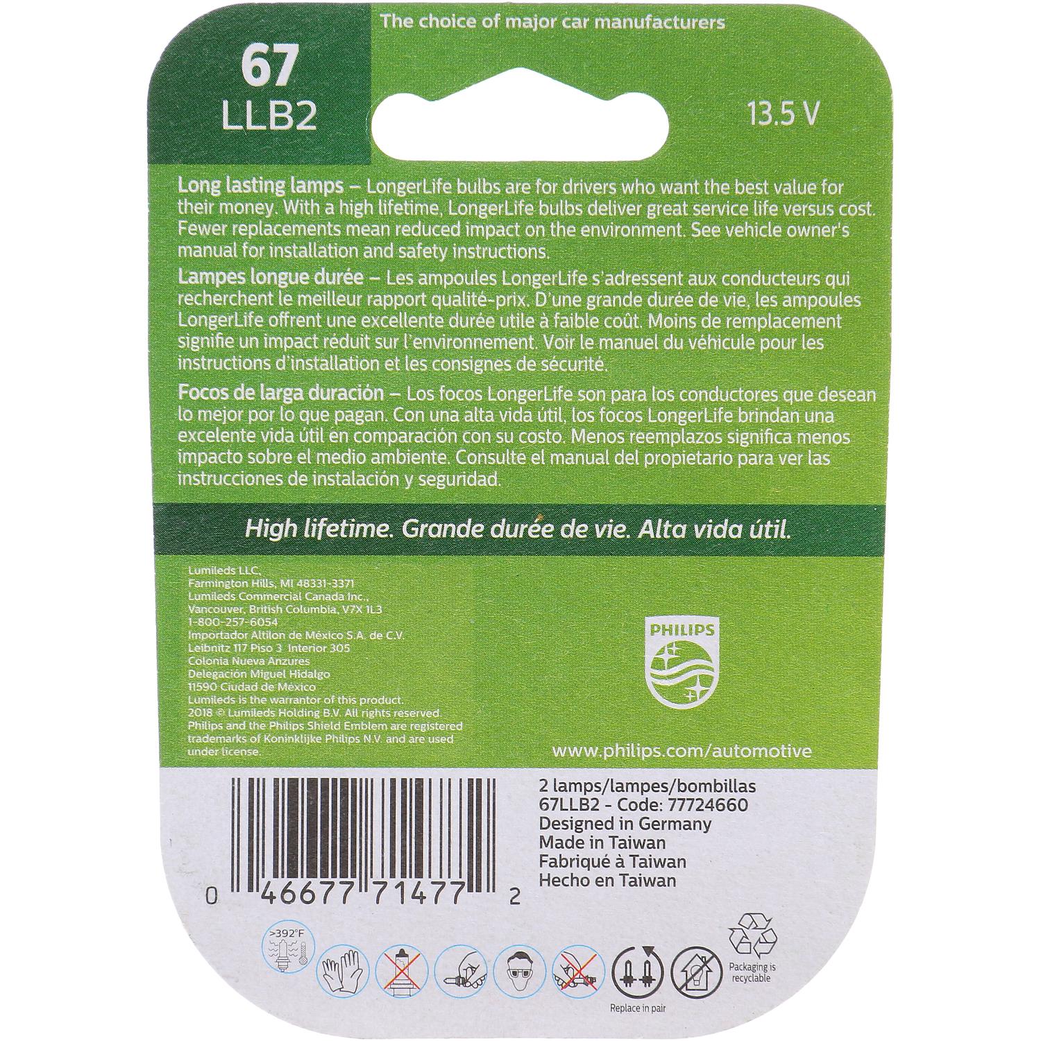Philips 67LLB2 Clock Light Bulb product image 6 of 10