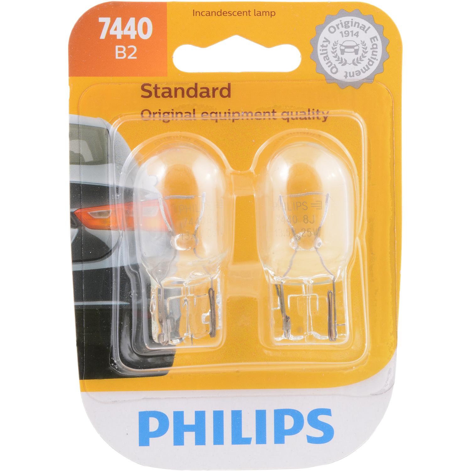 Philips 7440B2 - Center High Mount Stop Light Bulb Philips 7440B2 Back Up Light Bulb product image 7 of 10