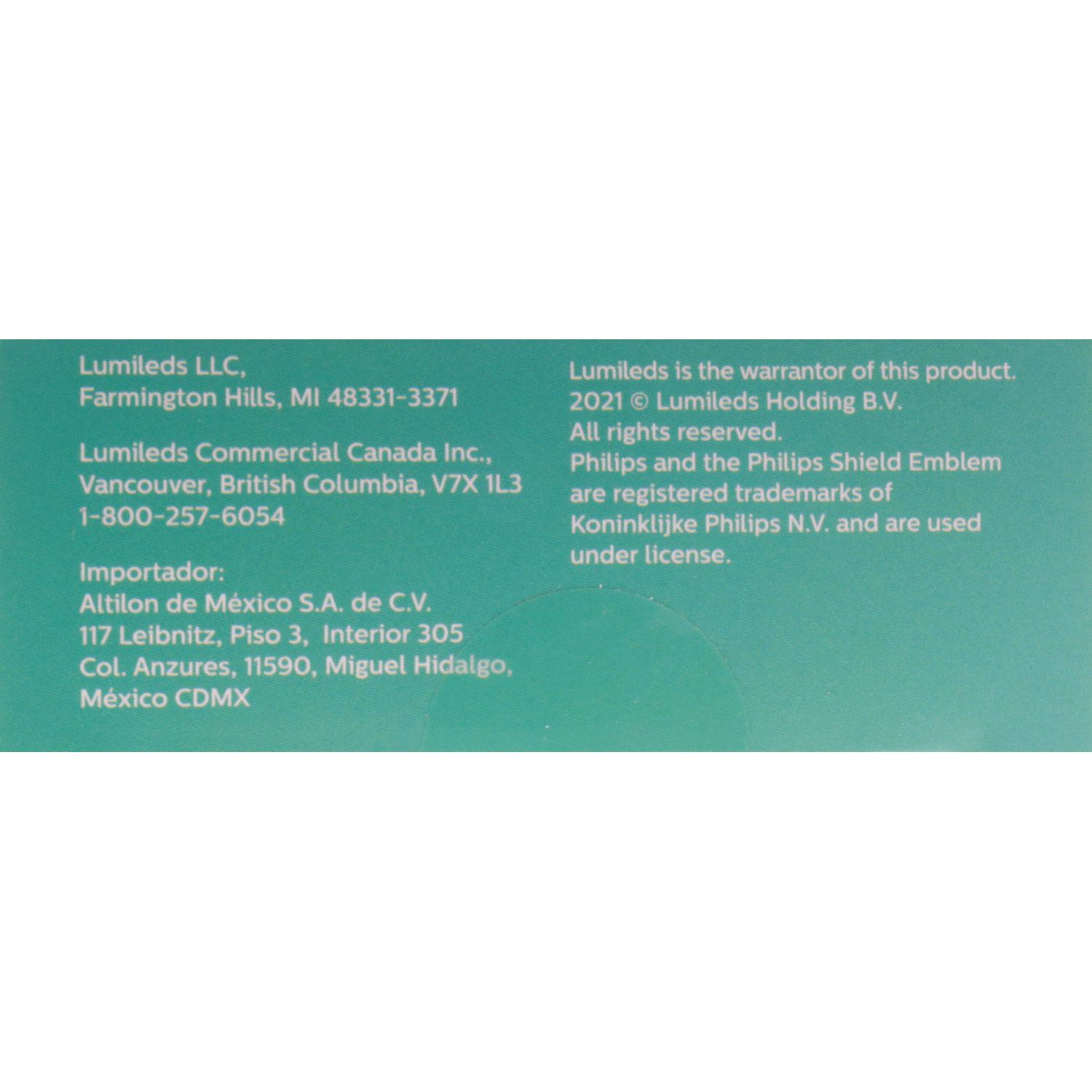 Philips 7440WLED - Multi Purpose Light Bulb Philips 7440WLED Back Up Light Bulb product image 8 of 11