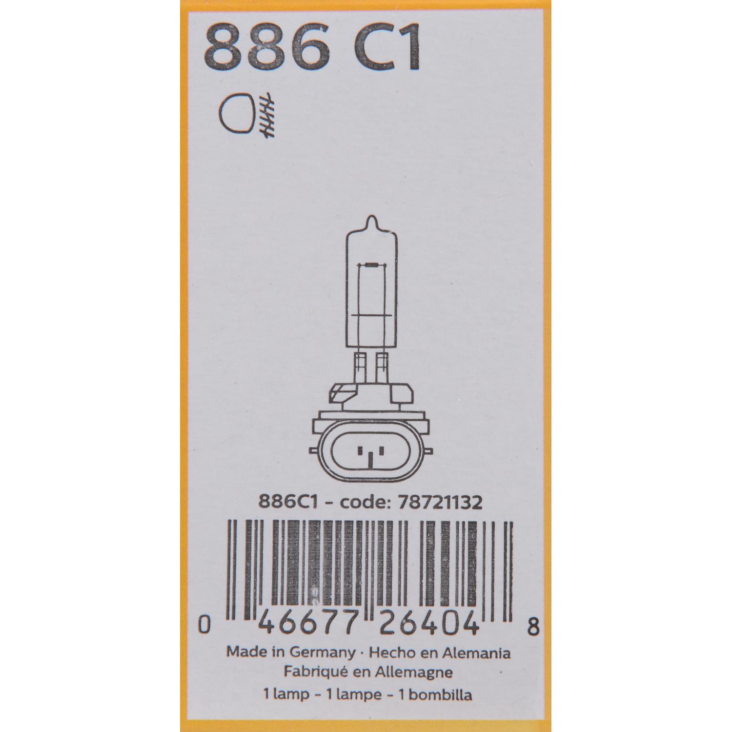 Philips 886C1 - Fog Light Bulb Philips 886C1 Driving Light Bulb product image 8 of 10
