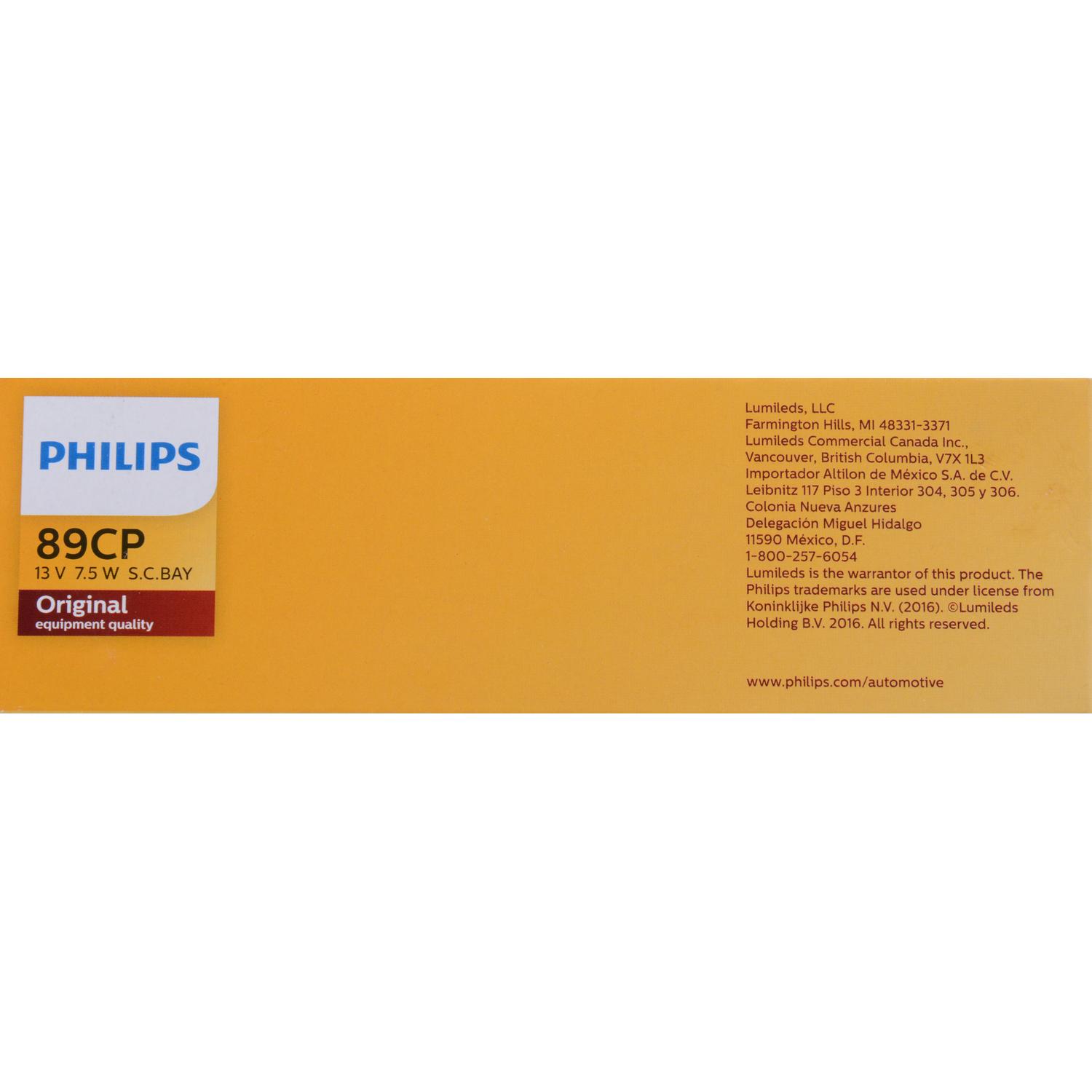 Philips 89CP - Multi Purpose Light Bulb Philips 89CP Courtesy Light Bulb product image 5 of 9