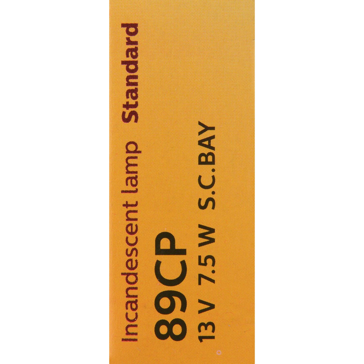 Philips 89CP - Multi Purpose Light Bulb Philips 89CP Courtesy Light Bulb product image 7 of 9