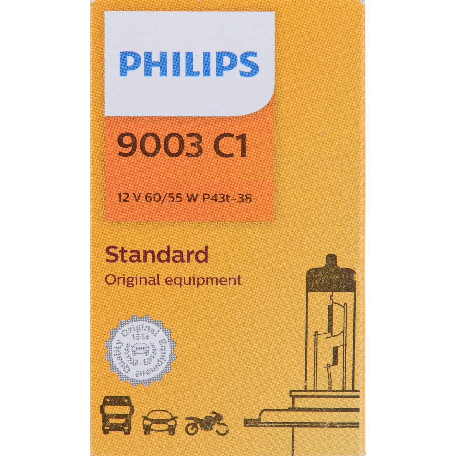 Philips 9003C1 - Turn Signal Light Bulb Philips 9003C1 Daytime Running Light Bulb product image 6 of 9