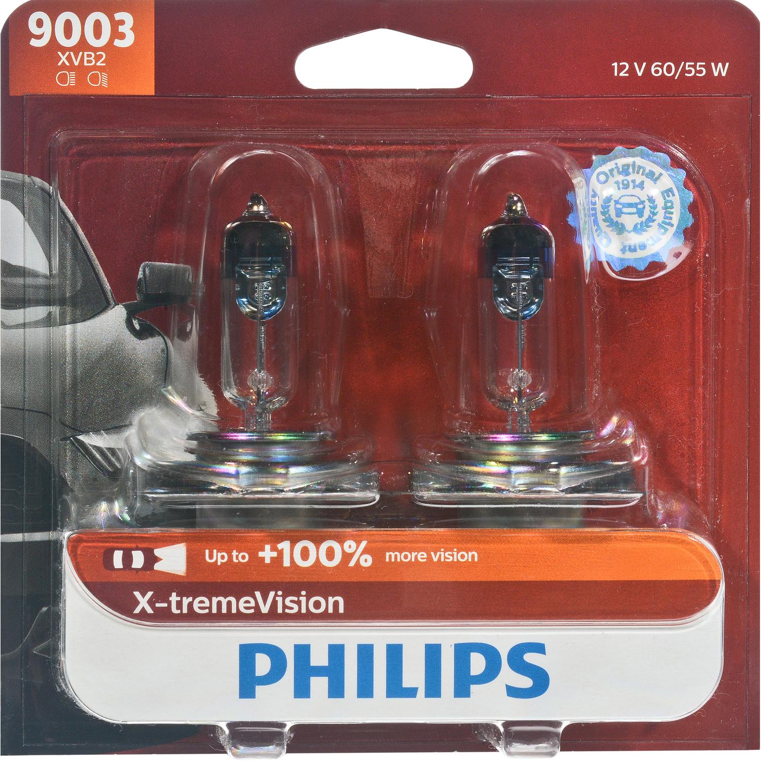 Philips 9003XVB2 - Turn Signal Light Bulb Philips 9003XVB2 Daytime Running Light Bulb product image 6 of 9