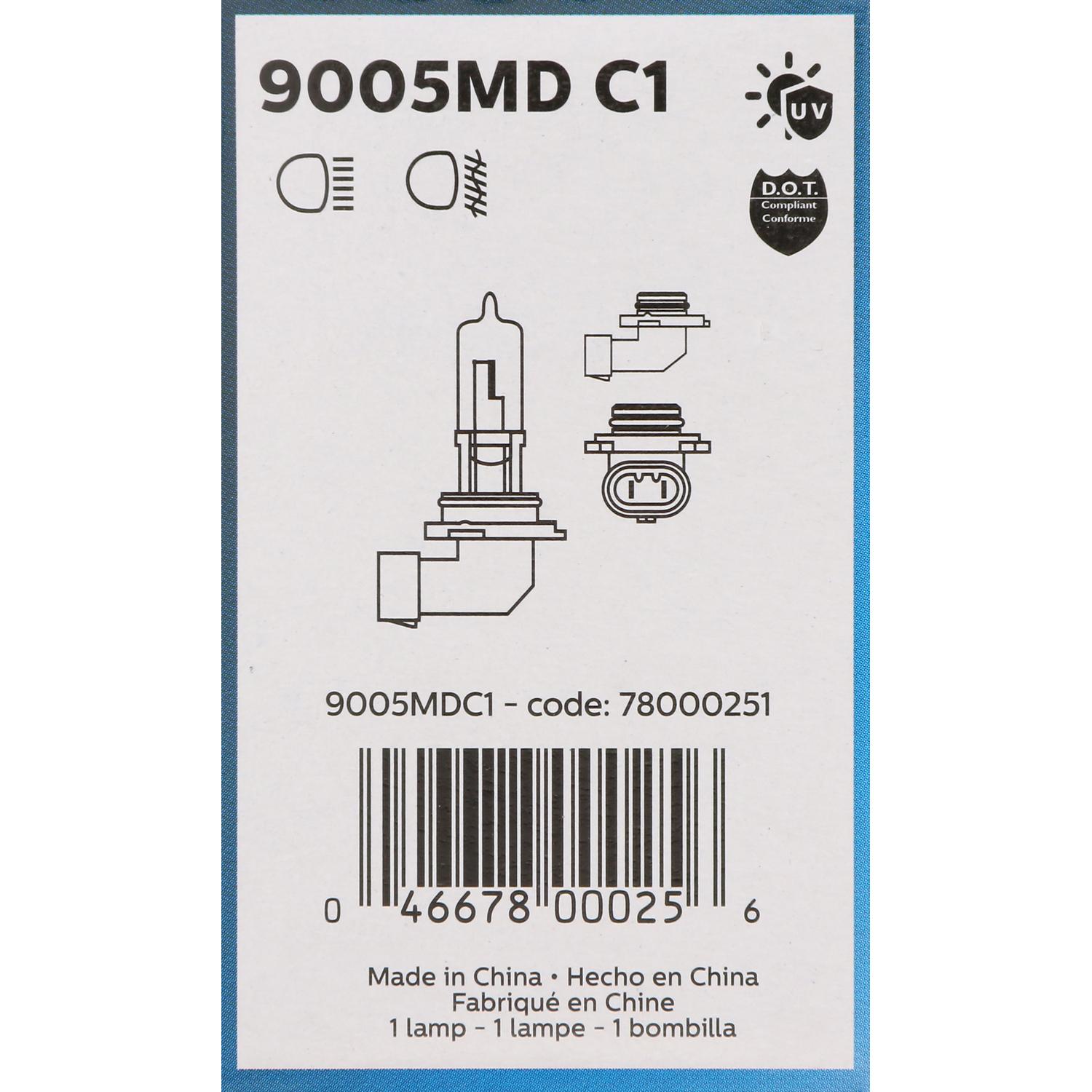 Philips 9005MDC1 - Daytime Running Light Bulb Philips 9005MDC1 Daytime Running Light Bulb product image 9 of 10