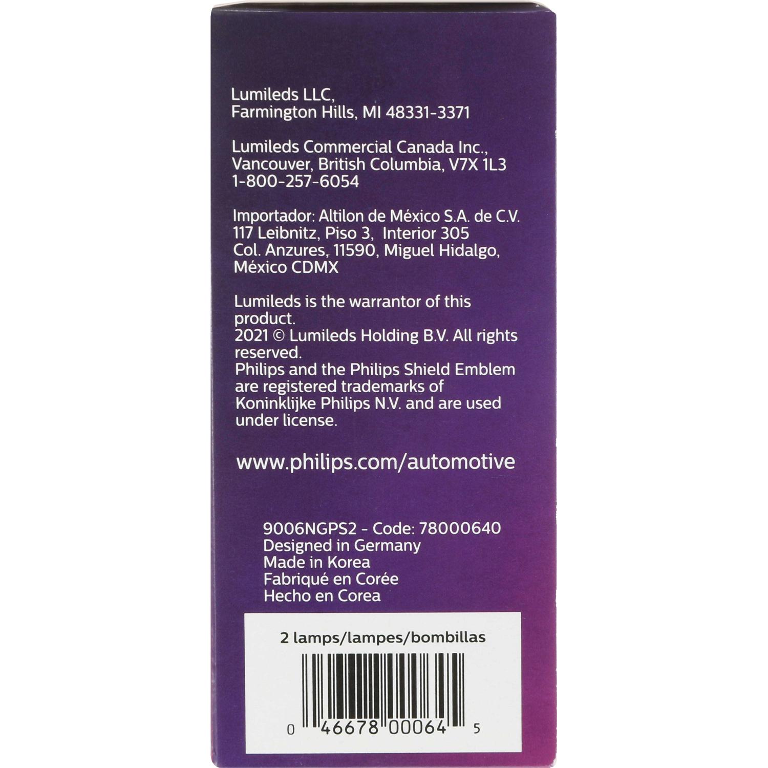 Philips 9006NGPS2 Daytime Running Light Bulb product image 24 of 25