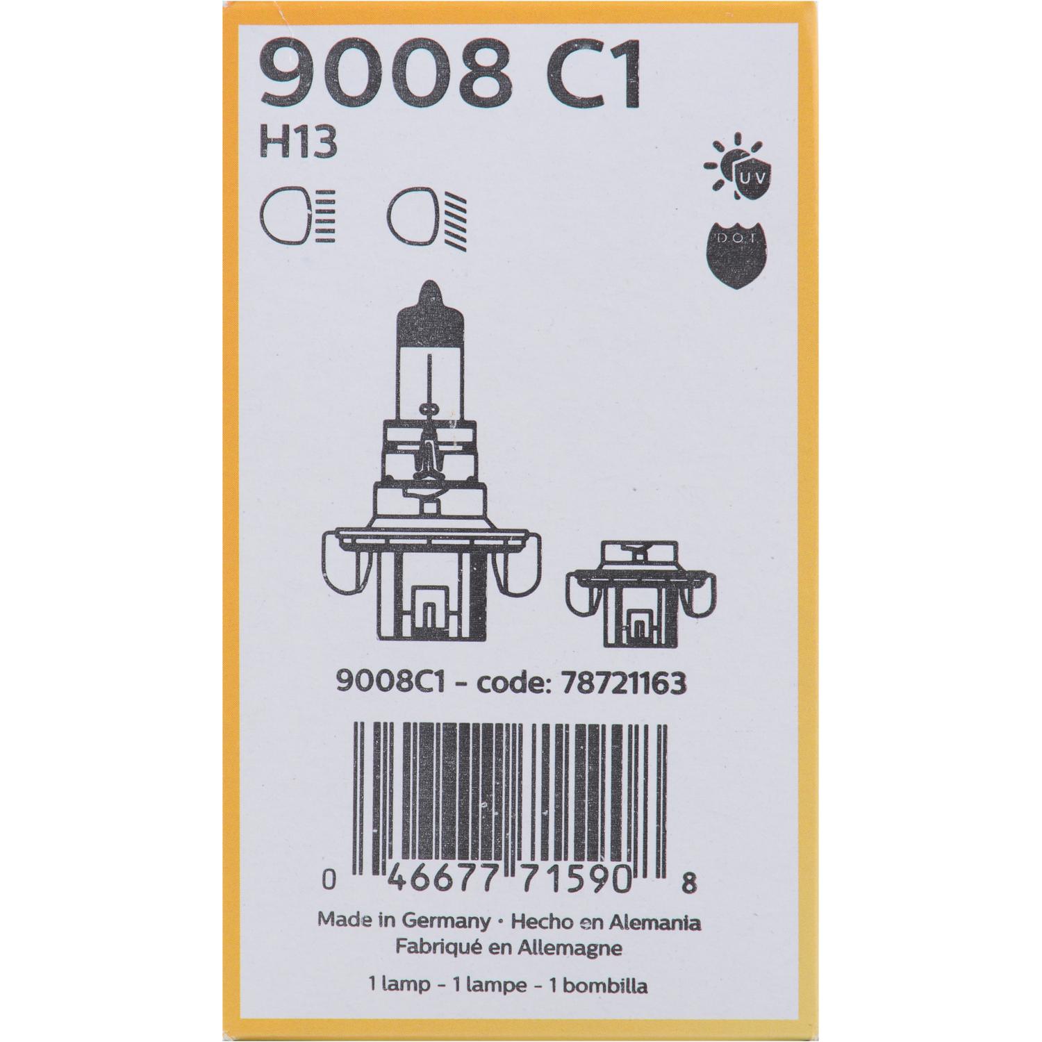 Philips 9008C1 - Daytime Running Light Bulb Philips 9008C1 Daytime Running Light Bulb product image 5 of 9