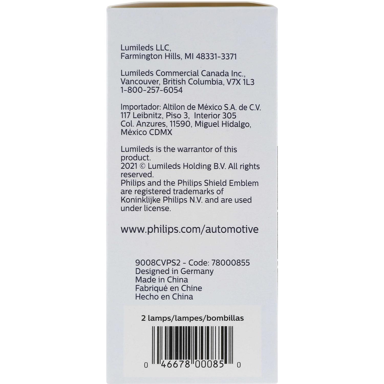 Philips 9008CVPS2 - Daytime Running Light Bulb Philips 9008CVPS2 Daytime Running Light Bulb product image 10 of 11