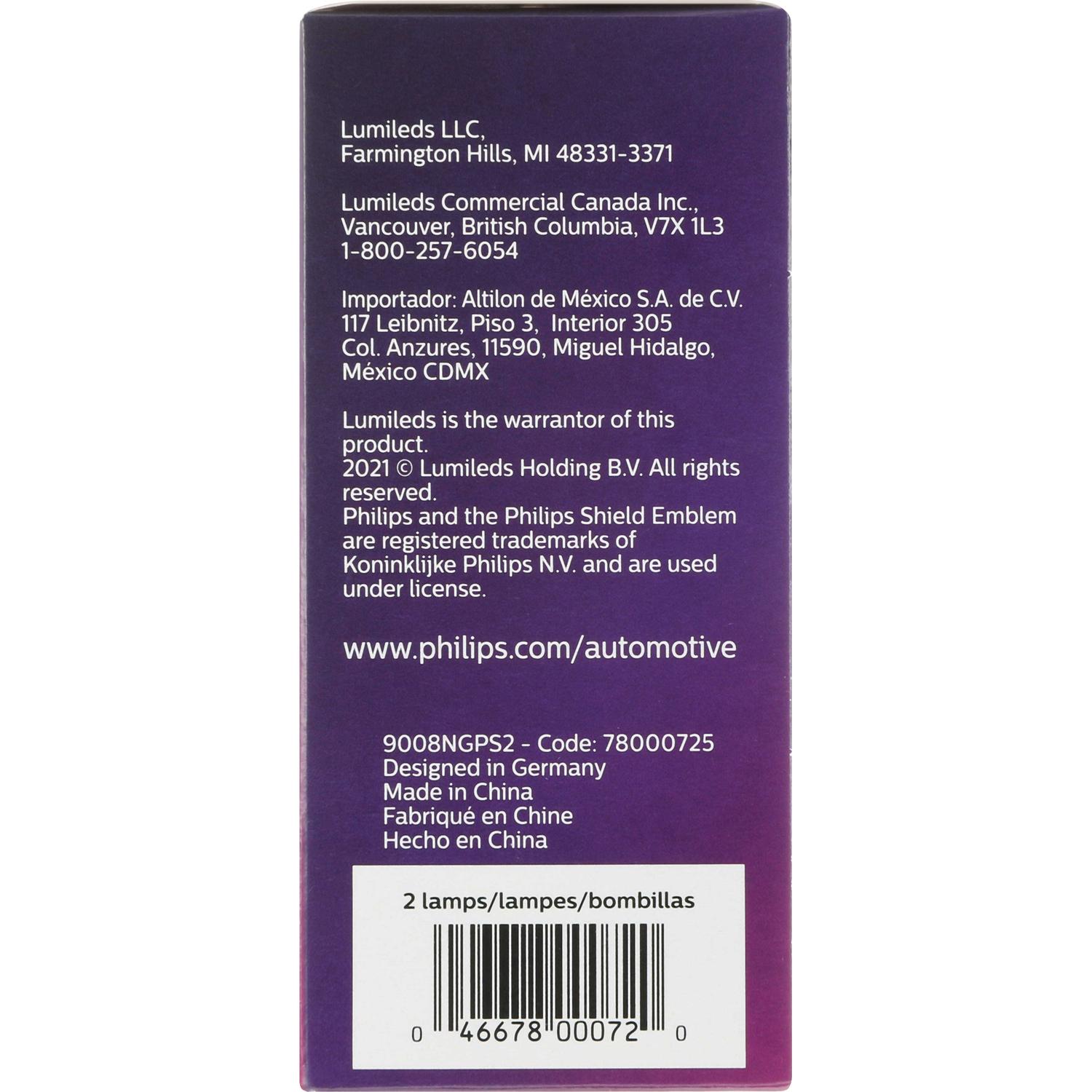 Philips 9008NGPS2 - Daytime Running Light Bulb Philips 9008NGPS2 Daytime Running Light Bulb product image 11 of 11