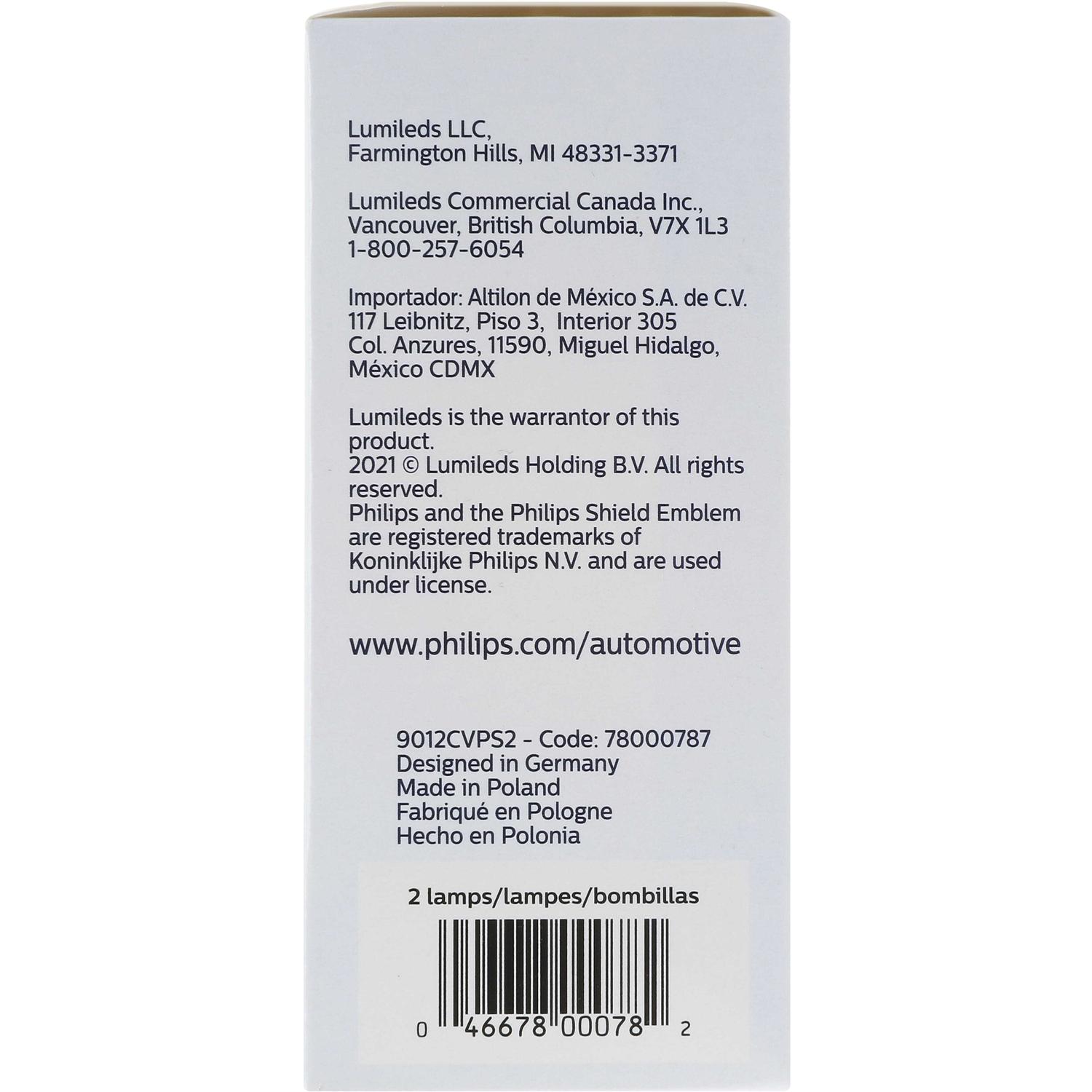 Philips 9012CVPS2 - Daytime Running Light Bulb Philips 9012CVPS2 Daytime Running Light Bulb product image 10 of 11