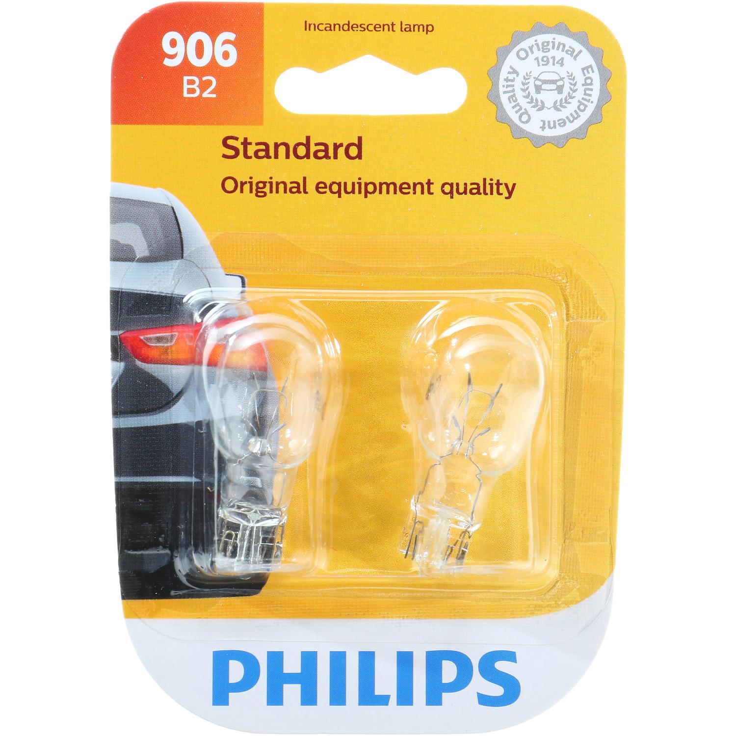 Philips 906B2 - Center High Mount Stop Light Bulb Philips 906B2 Back Up Light Bulb product image 7 of 10
