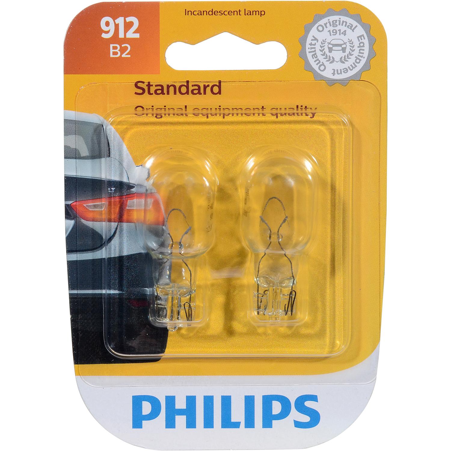 Philips 912B2 - Center High Mount Stop Light Bulb Philips 912B2 Back Up Light Bulb product image 7 of 10