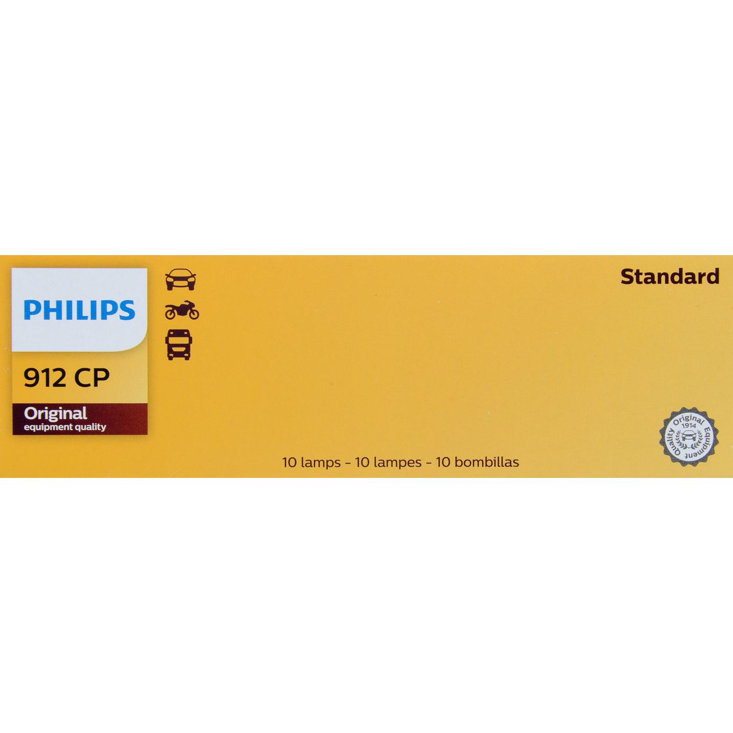 Philips 912CP - Center High Mount Stop Light Bulb Philips 912CP Back Up Light Bulb product image 7 of 10