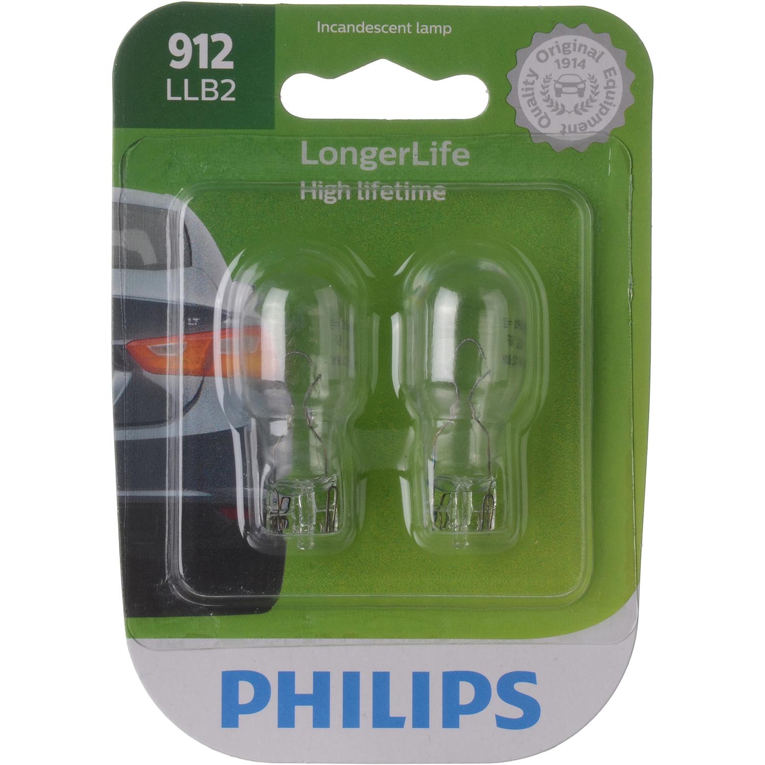 Philips 912LLB2 - Center High Mount Stop Light Bulb Philips 912LLB2 Back Up Light Bulb product image 7 of 10