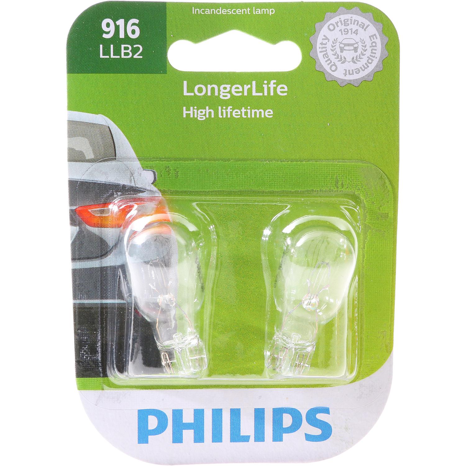 Philips 916LLB2 Back Up Light Bulb product image 7 of 10