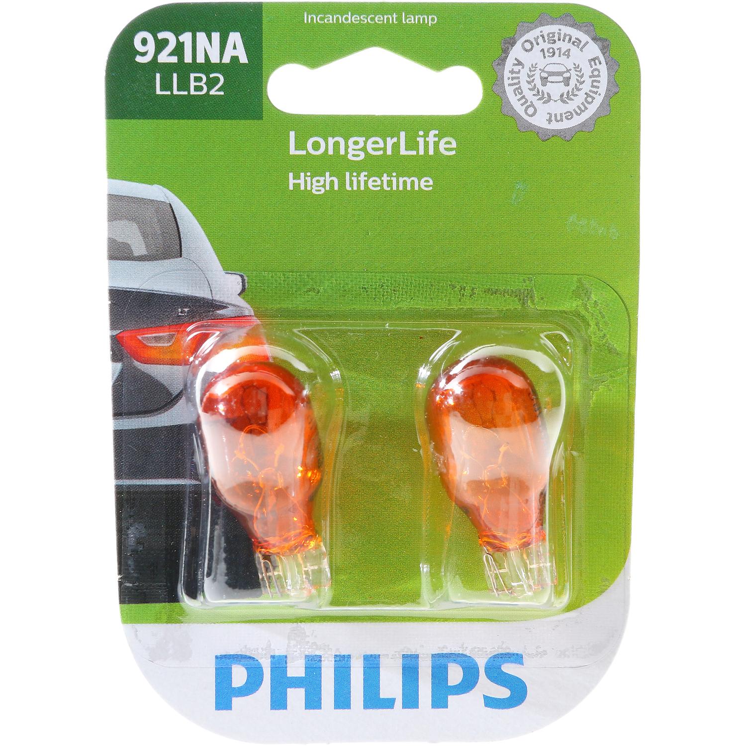 Philips 921NALLB2 - Turn Signal Light Bulb Philips 921NALLB2 Side Mirror Signal Lamp Bulb product image 7 of 10