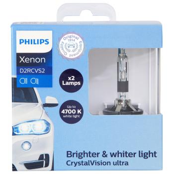 2005 Lincoln LS Headlight Bulb Low Beam Philips D2RCVS2 image 2 of 4