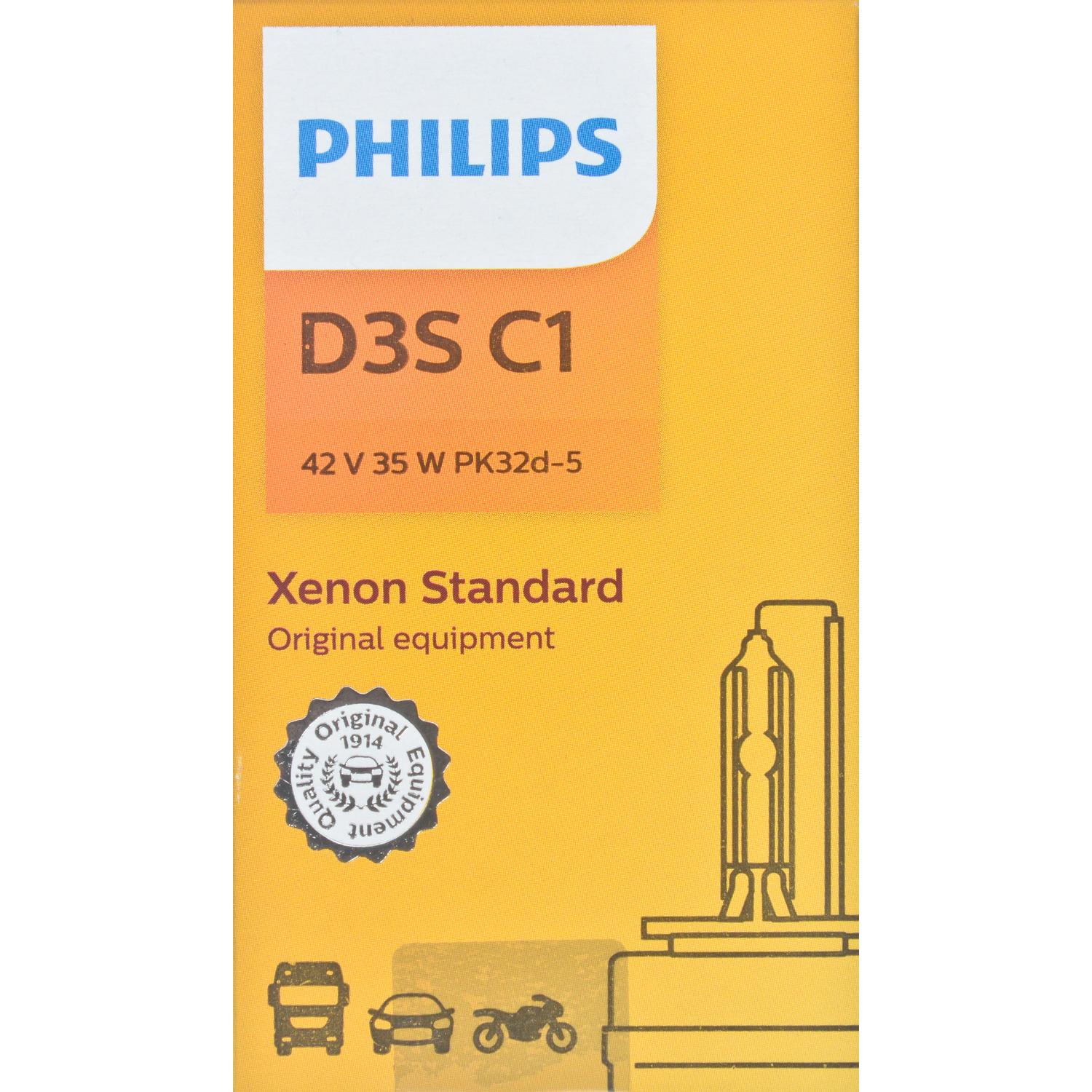 Philips D3SC1 - Headlight Bulb Philips D3SC1 Headlight Bulb product image 6 of 9