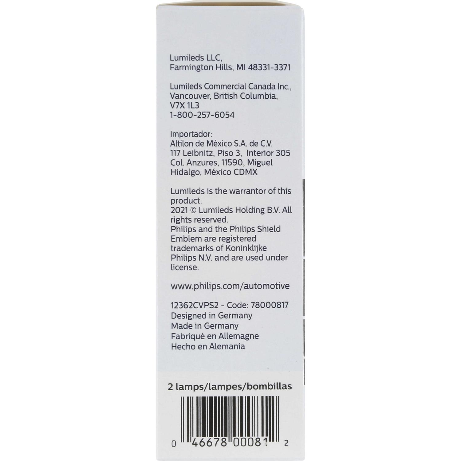 Philips H11CVPS2 - Trunk Light Bulb Philips H11CVPS2 Cornering Light Bulb product image 29 of 33