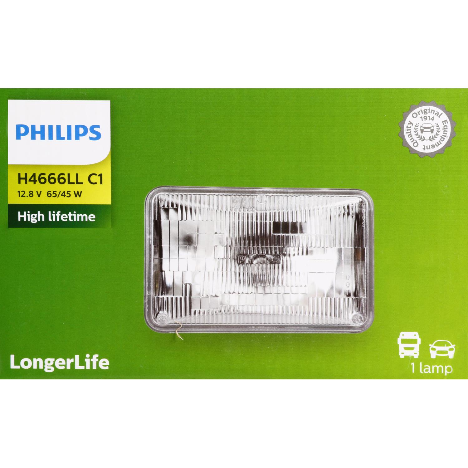 Philips H4666LLC1 Headlight Bulb product image 7 of 10