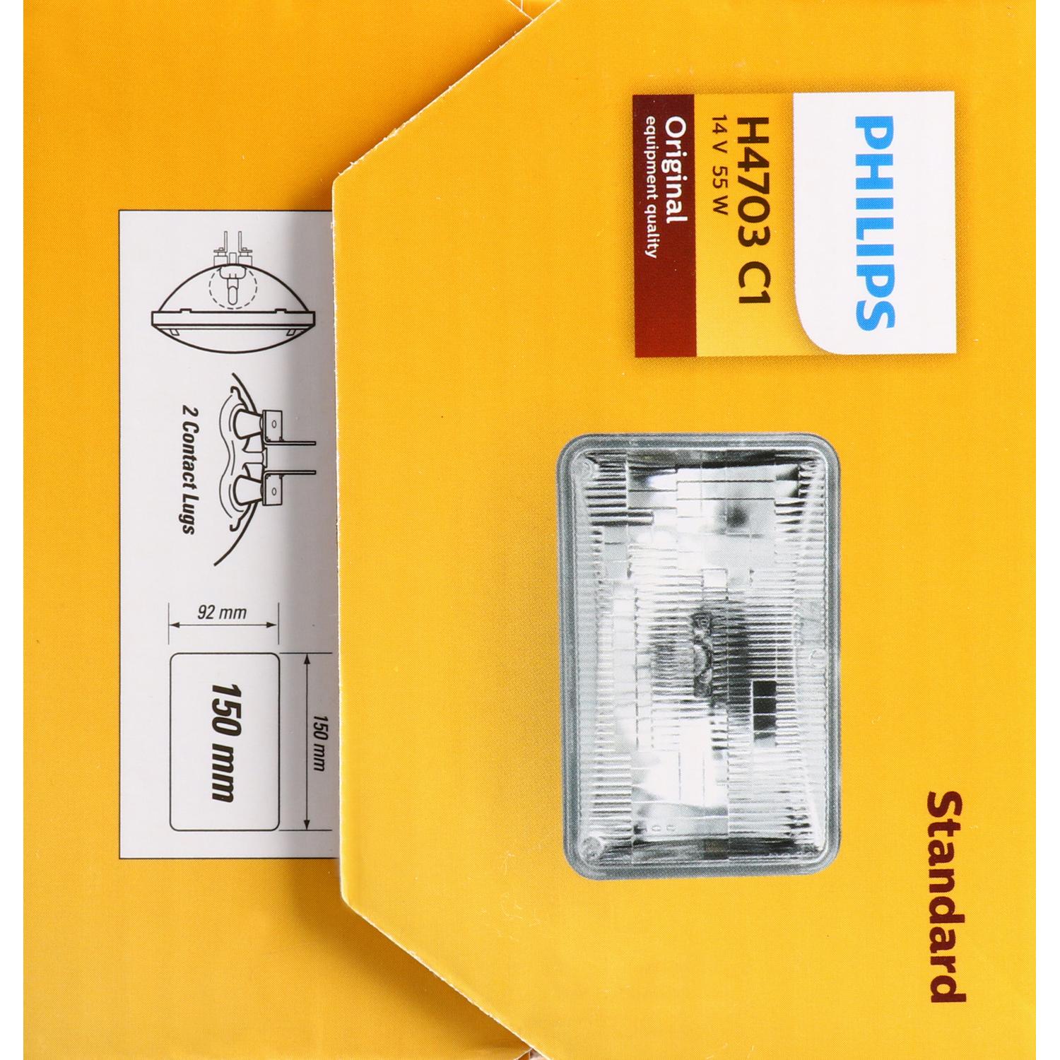 Philips H4703C1 Headlight Bulb product image 8 of 10