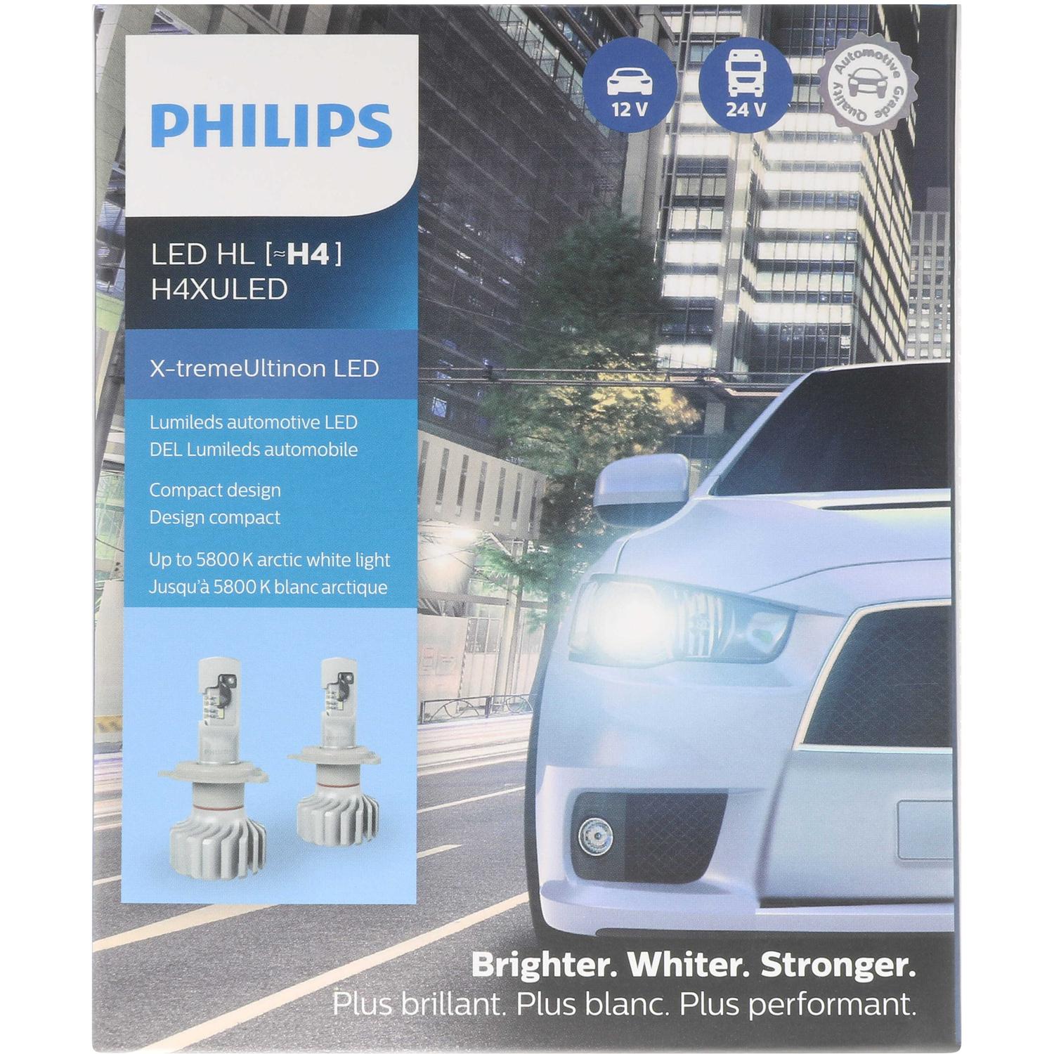 Philips H4XULED - Turn Signal Light Bulb Philips H4XULED Daytime Running Light Bulb product image 21 of 24