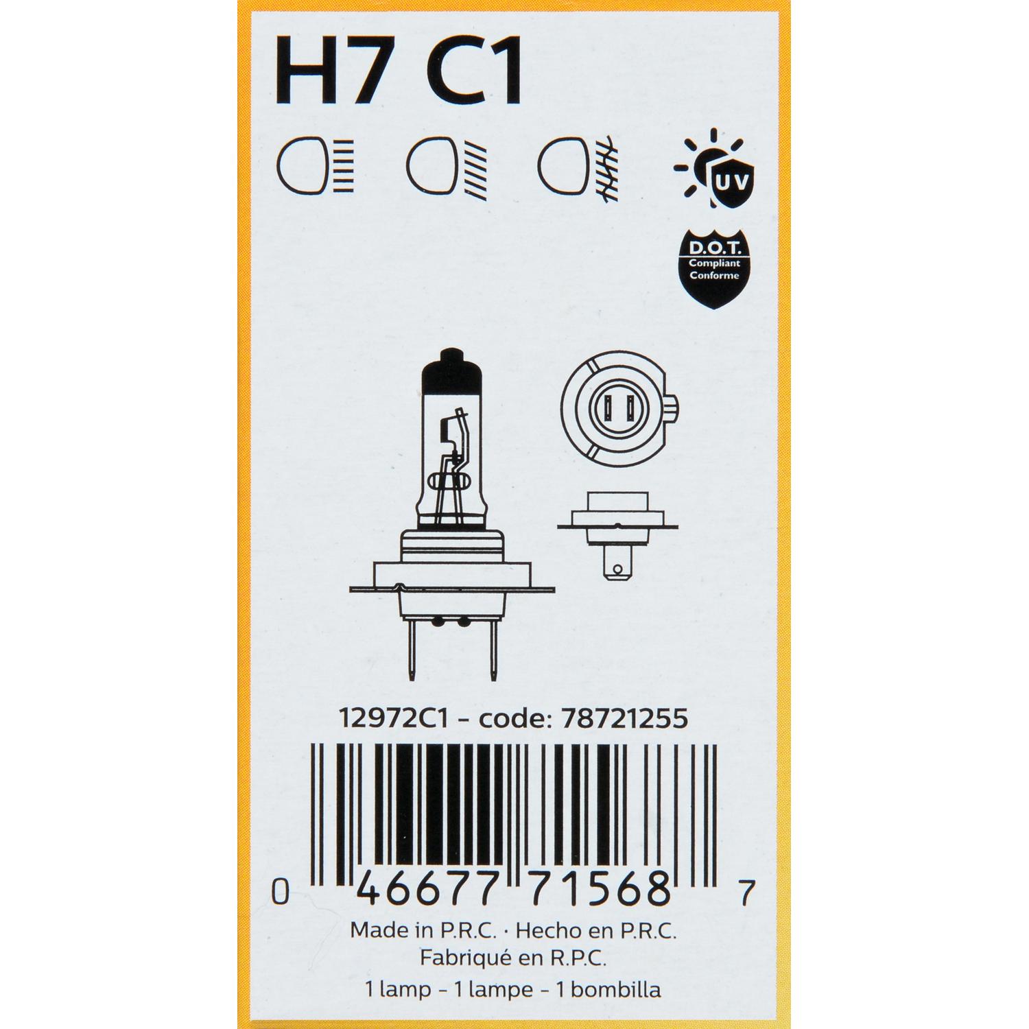 Philips H7C1 - Turn Signal Light Bulb Philips H7C1 Cornering Light Bulb product image 5 of 9
