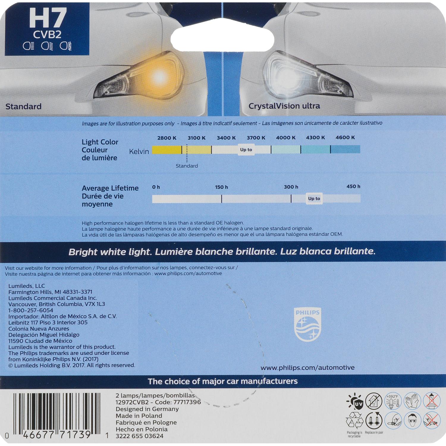 Philips H7CVB2 - Turn Signal Light Bulb Philips H7CVB2 Cornering Light Bulb product image 9 of 18