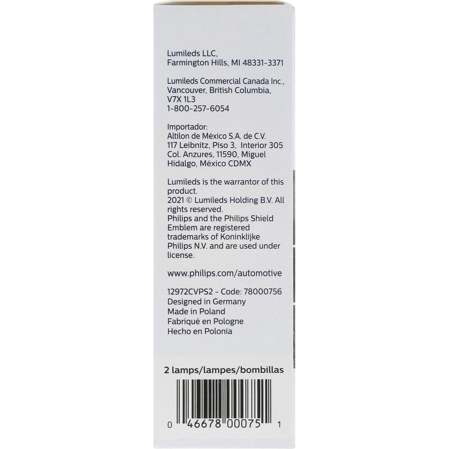 Philips H7CVPS2 Cornering Light Bulb product image 36 of 43