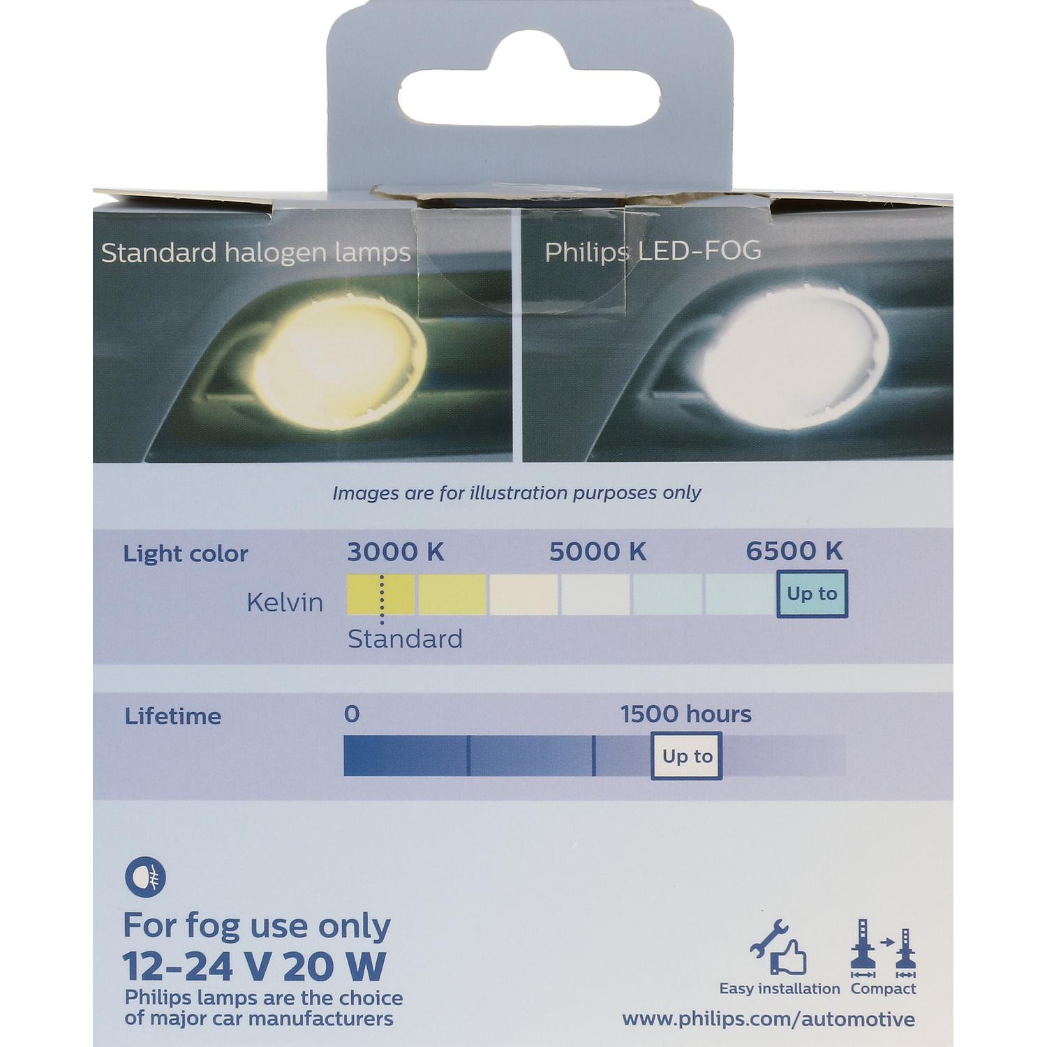 Philips H7UEFLED - Fog Light Bulb Philips H7UEFLED Fog Light Bulb product image 9 of 12