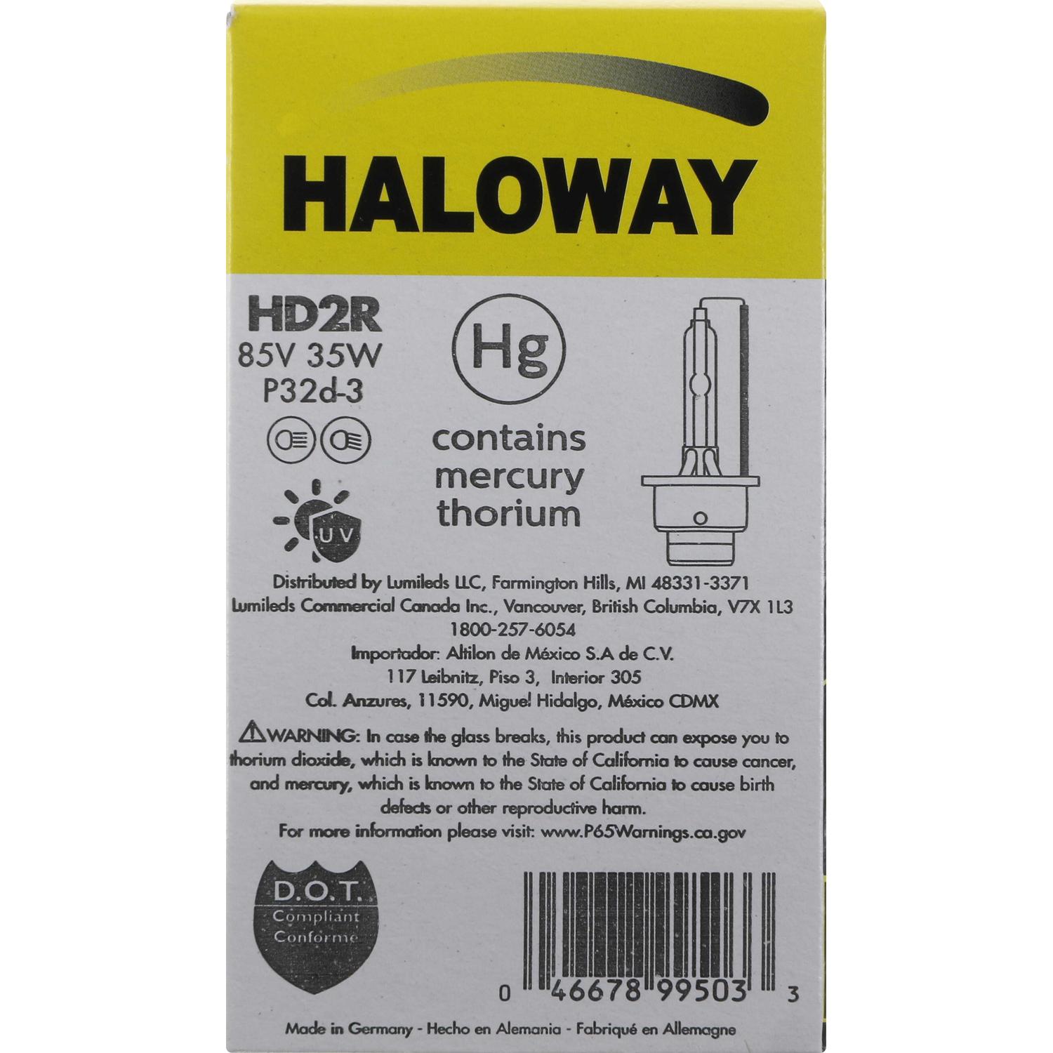Philips HD2R - Headlight Bulb Philips HD2R Headlight Bulb product image 8 of 12