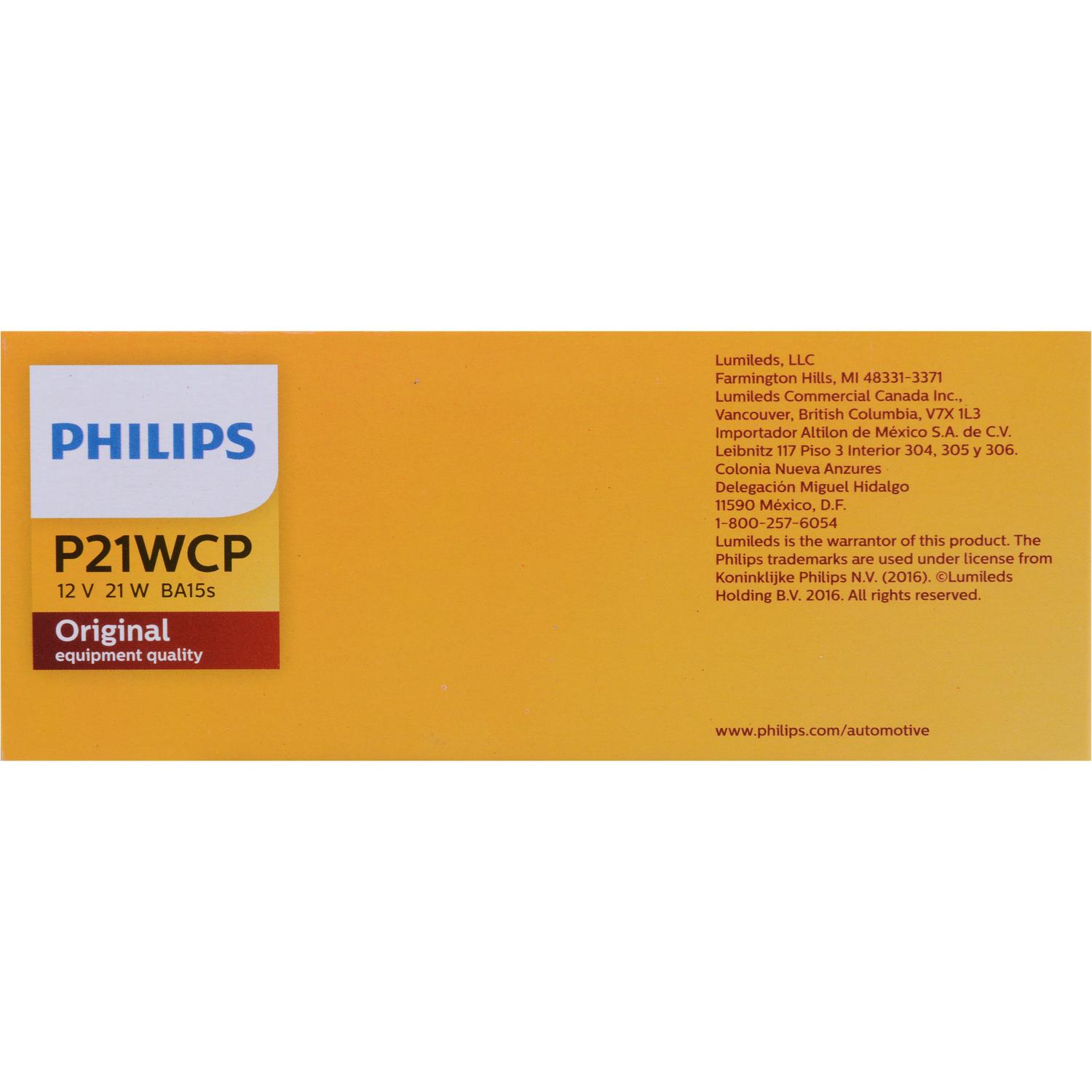 Philips P21WCP Back Up Light Bulb product image 14 of 25