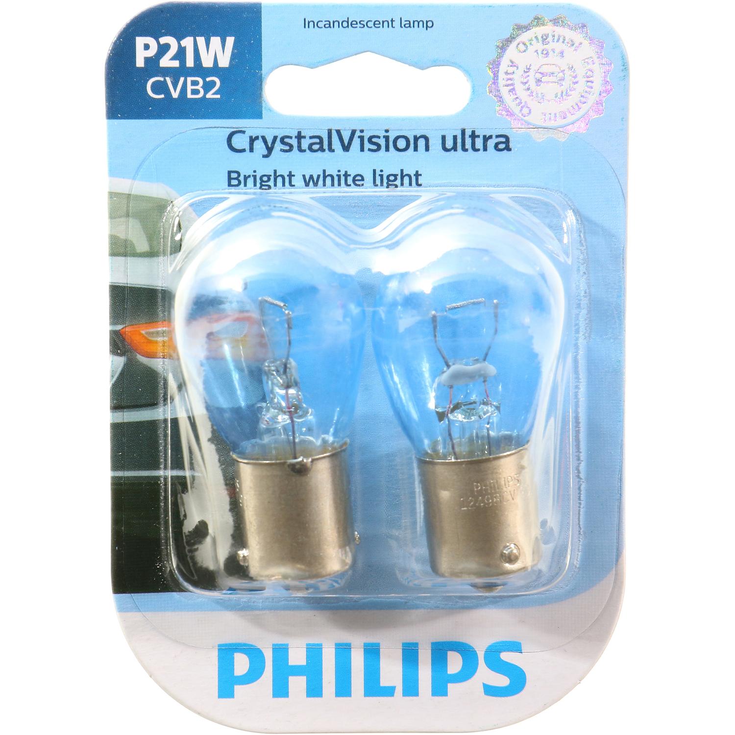 Philips P21WCVB2 - Center High Mount Stop Light Bulb Philips P21WCVB2 Back Up Light Bulb product image 22 of 33