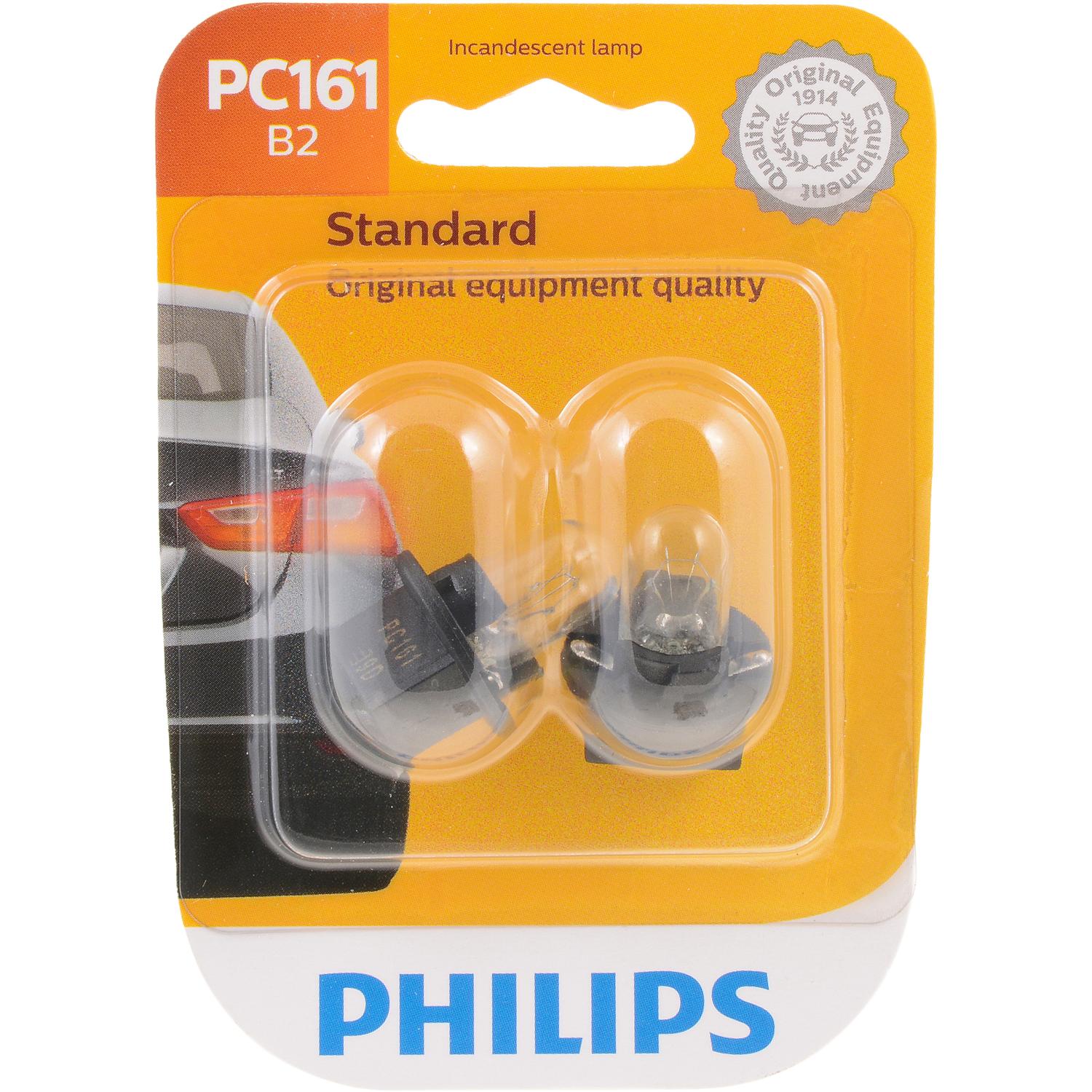 Philips PC161B2 - Instrument Panel Light Bulb Philips PC161B2 Auto Trans Indicator Light Bulb product image 7 of 10