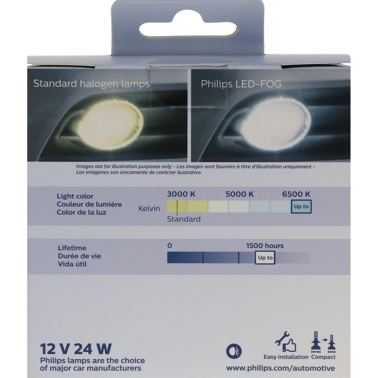 Philips PS24WUEFLED Fog Light Bulb product image 7 of 11