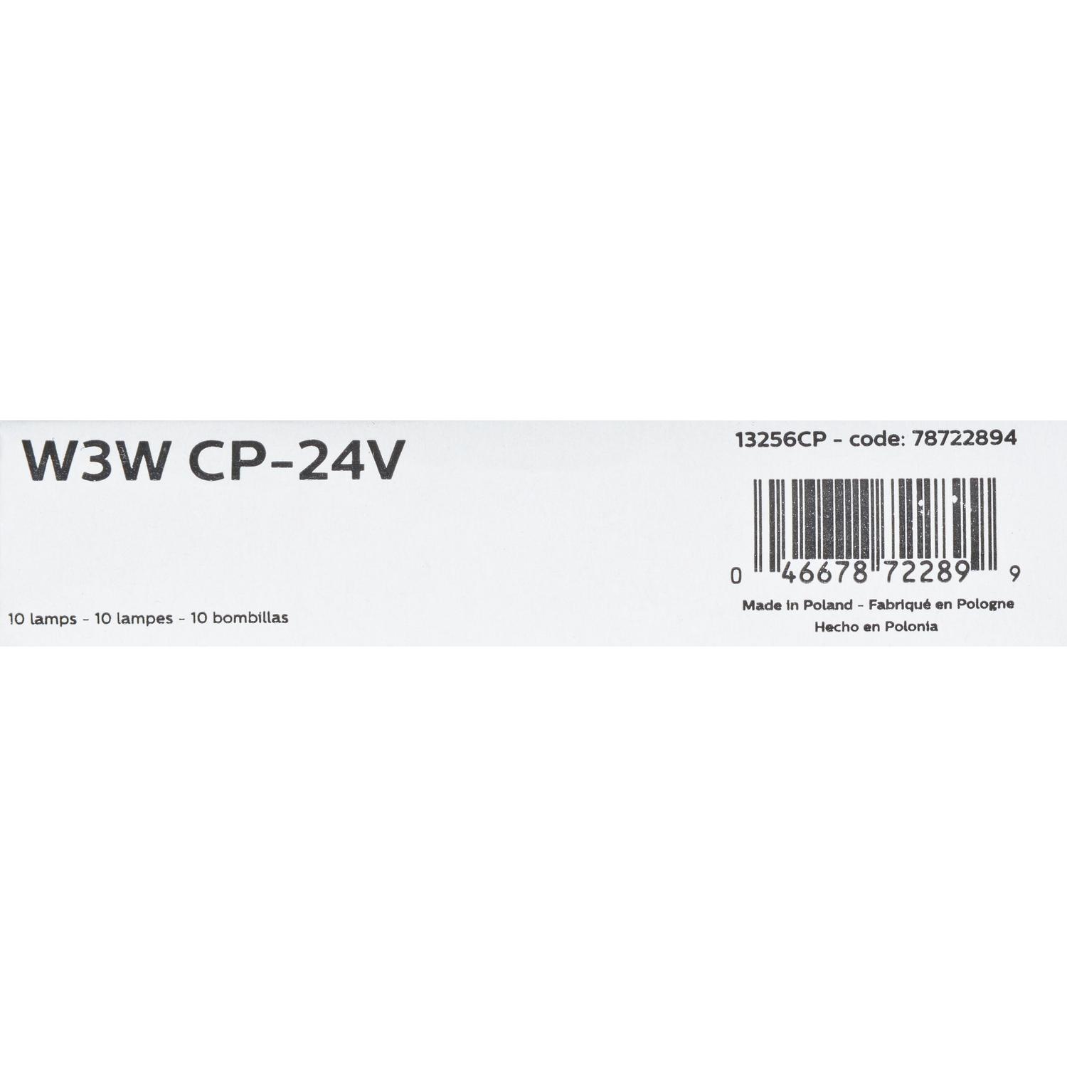 Philips W3WCP24V Multi Purpose Light Bulb product image 5 of 9